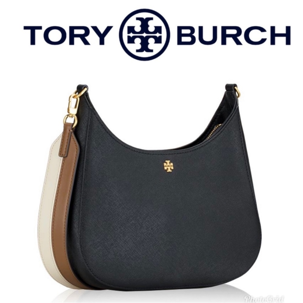 Tory Burch Black and Brown Women's Bag